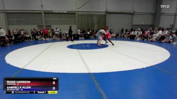 190 lbs 2nd Wrestleback (16 Team) - Iranie Harrison, Louisiana vs Gabriella Allen, Michigan Red