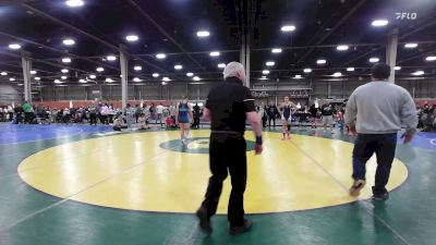 135 lbs Quarterfinal - Zayna Laraj, Capital City Wrestling Club - GHSE vs Peyton Dowe, USAW Maine - GHSE