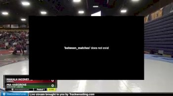 105 lbs Champ. Round 1 - Mia Hargrove, Discovery Canyon vs Makala Iacovetto, Soroco