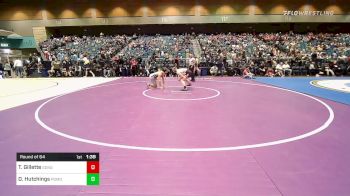 160 lbs Round Of 64 - Tayten Gillette, Gooding vs Dante Hutchings, Pomona