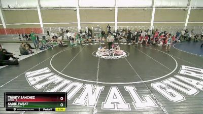 65 lbs Round 3 (4 Team) - Trinity Sanchez, Idaho vs Sadie Sweat, Mat Demons