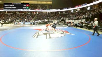 II-145 lbs Champ. Round 2 - Ayden Buttery, Newfane vs Kyle Carter, Plainedge