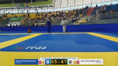 JOÃO VICTOR CORDEIRO EMILIANO vs RAFAEL DO ROCIO CONEGUNDES 2026 FPJJ Circuito Paulista GI Etapa 3