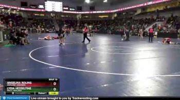 110 lbs Champ. Round 1 - Lydia Hesseltine, WACO, Wayland vs Angelina Roling, Highland, Riverside