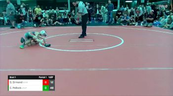 56 lbs Semis (4 Team) - Carter Pollock, U2 Upstate Uprising vs Oscar Ormond, North Carolina