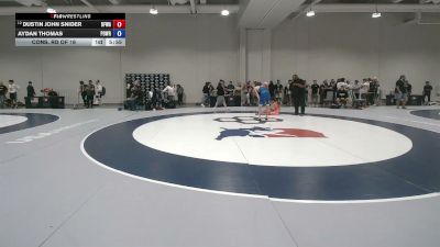 55 kg Cons. Rd Of 16 - Dustin John Snider, Black Fox Wrestling Academy vs Aydan Thomas, Position Wrestling