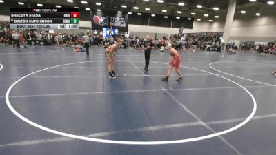 132 lbs Champ. Rd Of 128 - Dalton Hutchinson, Scoring Edge Wrestling Center vs Braedyn Stasa, Ohio