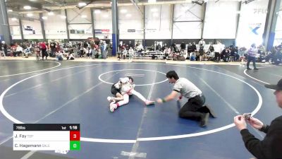 78 lbs Rr Rnd 1 - Jacob Fay, Top Fuelers WC vs Carter Hagemann, Salem Elite