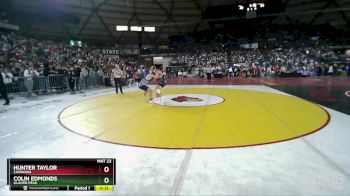 4A 157 lbs 5th Place Match - Hunter Taylor, Chiawana vs Colin Edmonds, Glacier Peak