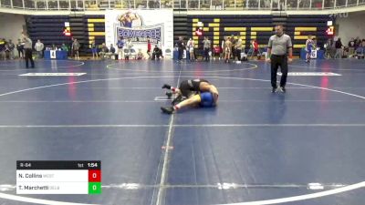 121 lbs R-64 - Noah Collins, West Greene vs Tommy Marchetti, Delbarton-NJ