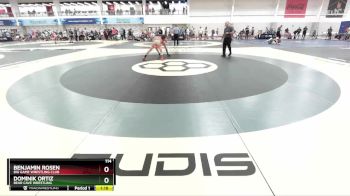 114 lbs 23rd Place Match - Dominik Ortiz, Bear Cave Wrestling vs Benjamin Rosen, Big Game Wrestling Club