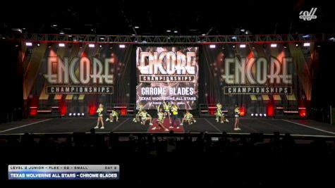 Texas Wolverine All Stars - Chrome Blades [2025 L2 Junior - Flex - D2 - Small Day 2] 2025 Encore Grand Nationals