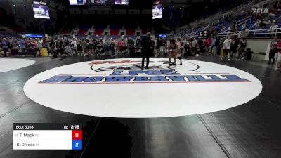 125 lbs Cons 8 #2 - Tiyanna Mack, SC vs Sierra Chiesa, PA