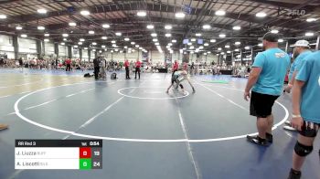 90 lbs Rr Rnd 3 - Jacob Liuzza, Buffalo Valley Wrestling Club - Black vs Antonio Liscotti, Silo