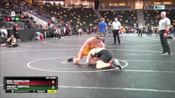 184 Consi 1st Place Match - Eric Vermillion, Indiana Tech vs Mickey Griffith, Unattached