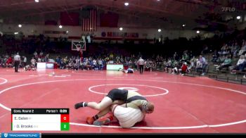 138 lbs Cons. Round 2 - Dawson Brooks, Daleville vs Edwin Galan, River Forest