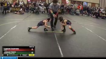 44 lbs Round 4 - Jordan Mach, Rocket Trained Wc vs Carson Radford, NBWC