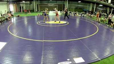 80 lbs Payton Pizzuli, Ohio vs Karli Grass, Missouri