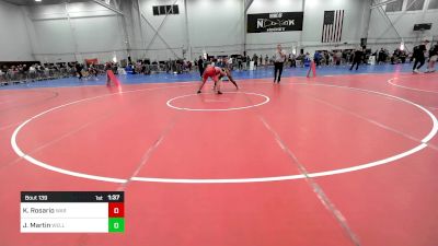 190 lbs Quarterfinal - Kane Rosario, War Training Center vs Jason Martin, Wellington C. Mepham