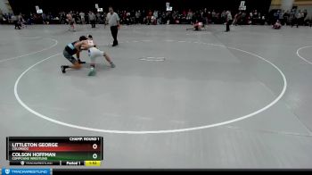 132 lbs Champ. Round 1 - Colson Hoffman, Compound Wrestling vs Littleton George, Colorado