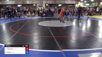 70 kg Rr Rnd 1 - Jerry Valencia, Oregon vs Michael Ross, Utah