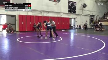 141 lbs Cons. Round 4 - Noe Cruz, Cerritos College vs Jake Topartzer, Cerritos College