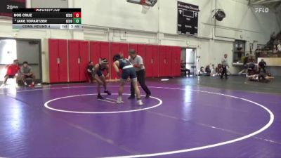 141 lbs Cons. Round 4 - Noe Cruz, Cerritos College vs Jake Topartzer, Cerritos College