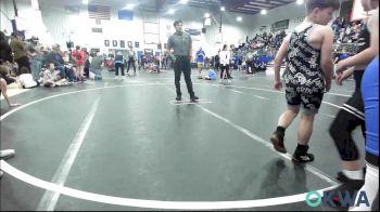 100 lbs Rr Rnd 1 - Kardyn Prasch, Harrah Little League Wrestling vs Jace Henson, Team Nomad