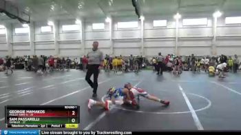 92 lbs Round 1 (8 Team) - Georgie Mamakos, Mullet Army N vs Sam Passarelli, Rambler