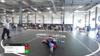 116 lbs Quarterfinal - Seelah Piatkoff, Salem Elite Mat Club vs Jaxon Gillespie, All-Phase WC