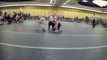 43 lbs Round Of 16 - Rocky Andrade, W.a.r. Wc vs Brigston Morrill, South Sevier