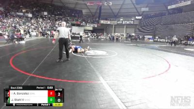 2A 113 lbs 7th Place Match - Agustin Gonzalez, Sedro-Woolley vs Joseph Stahl V, Shadle Park