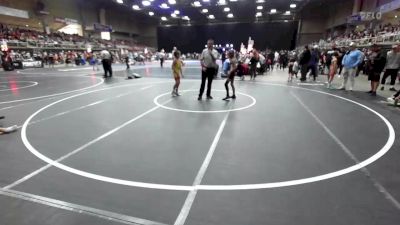 73 lbs Round Of 16 - Sebastian Altman, Black Fox Wrestling Academy vs Aj Gonzalez, Savage House WC