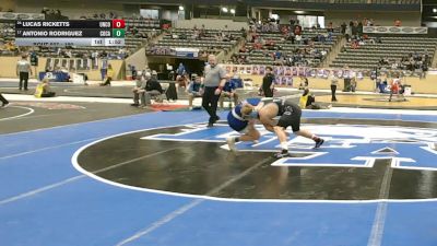 190 lbs Quarterfinal - Antonio Rodriguez, Covington Catholic vs Lucas Ricketts, Union County