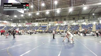 98 lbs Consolation - Esai Saenz, Bear Cave WC vs Beckett Johansen, St. Paul Youth Wrestling