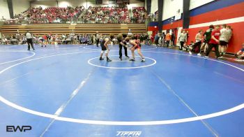 92 lbs Rr Rnd 2 - Joshiah Huntley, Tulsa Union vs Colton Miller, Bartlesville Junior High
