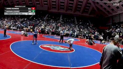 3A-165 lbs Champ. Round 1 - James Bowers, West Laurens vs Nathan Couget, Johnson