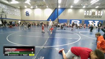 56 lbs Cons. Round 2 - Roman Ewell, Uintah Wrestling vs Landon Paulson, Defiant