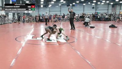 68 lbs Round 4 - 1:30pm Friday - Cameron Gilbert, POWA vs William (liam) Ferguson, Minions