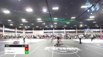 116 lbs Consolation - Marco Costa, Costa TC vs Cristian Villarreal, The SnakePit