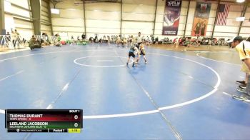 48 lbs Rd# 4- 2:00pm Friday Final Pool - Leeland Jacobson, Oklahoma Outlaws Blue vs Thomas Durant, Terps XPress