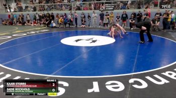 148 lbs Round 2 - Kaari Storrs, Chugach Eagles Wrestling Club vs Sadie Rockhold, Interior Grappling Academy