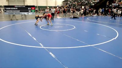 138 lbs Champ. Round 2 - Ashton Kuchar, Battle Creek Elite vs Kash Schiltz, Next Level Training Academy