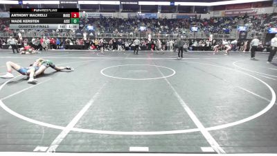 163 lbs Quarterfinal - Anthony Macrelli, Marshfield Wrestling vs Wade Kersten, Ascension Wrestling Club