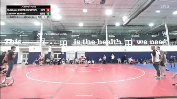 287 lbs Semifinal - Malacai Berke-Kosinski, Superior Black - HSC vs Lebron Leaver, Homegrown White - HSC
