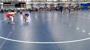 Elite 125 lbs Cons. Round 2 - Jacob Fitzpatrick, Minnesota State vs Christian Lievano, Cortland State