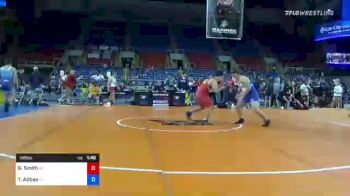 195 lbs Consi Of 16 #1 - Gary Smith, Arizona vs Thaden Abbas, Iowa