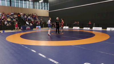 50kg Semifinal - Madison MacKenzie, Burnaby Mountain Wrestling Club vs Sasha Weldon, Guelph Wrestling Club