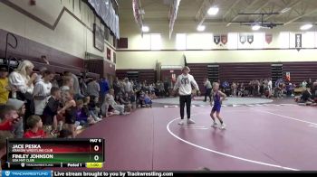 PW-7 lbs Quarterfinal - Jace Peska, Krakow Wrestling Club vs Finley Johnson, USA Mat Club