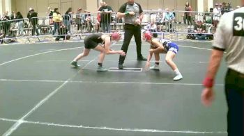 123 lbs Round Of 16 - Stella Fields, Venom WC vs Hailey Worden, Gold Rush Wr Ac